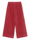 Il Gufo Corduroy Trousers In Red