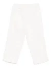 Il Gufo Corduroy Trousers In White