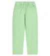 IL GUFO COTTON AND LINEN-BLEND STRAIGHT PANTS