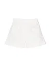 Il Gufo Cotton-blend Bermuda Shorts In White