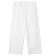 Il Gufo Cotton-blend Corduroy Pants In White
