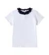 Il Gufo Cotton-blend Jersey T-shirt In White