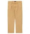 Il Gufo Cotton-blend Pants In Beige