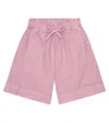 Il Gufo Shorts Aus Einem Baumwollgemisch In Rose