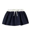 Il Gufo Cotton-blend Skirt In Blue