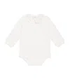 Il Gufo Cotton Bodysuit In White