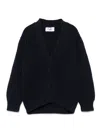 Il Gufo Cotton Cardigan In Blue
