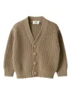 Il Gufo Klassischer Cardigan In Brown