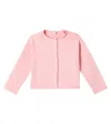 Il Gufo Cotton Cardigan In Pink