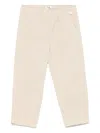 Il Gufo Cotton Chinos In Neutrals
