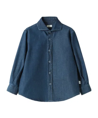 IL GUFO COTTON DENIM SHIRT