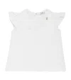 Il Gufo Cotton Embroidered Bee T-shirt In White