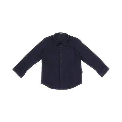 Il Gufo Cotton Jersey Shirt Kids In Blue