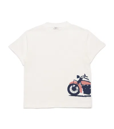 Il Gufo Kids' Cotton Motorcycle T-shirt
