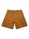 Il Gufo Belt Loop Shorts In Brown