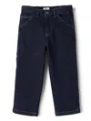 Il Gufo Cotton Straight-leg Jeans In Blue