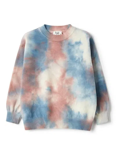 Il Gufo Kids' Cotton Sweatshirt In Blue