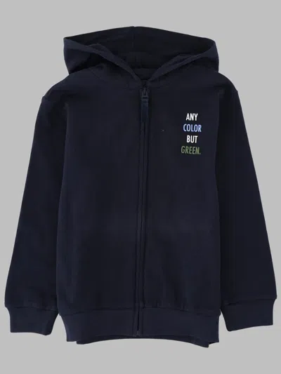 Il Gufo Cotton Sweatshirt In Blue