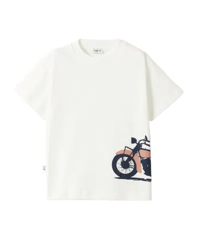 Il Gufo Kids' Cotton T-shirt In White