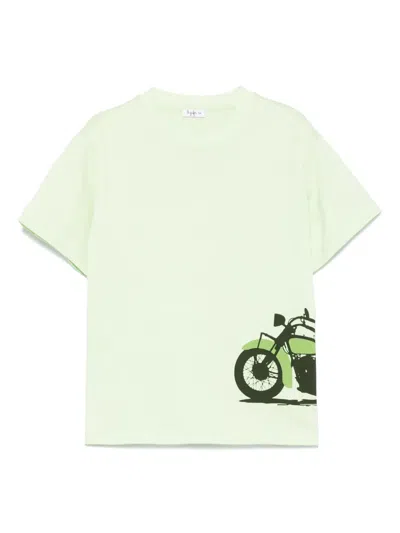 Il Gufo Kids' Cotton T-shirt In Green