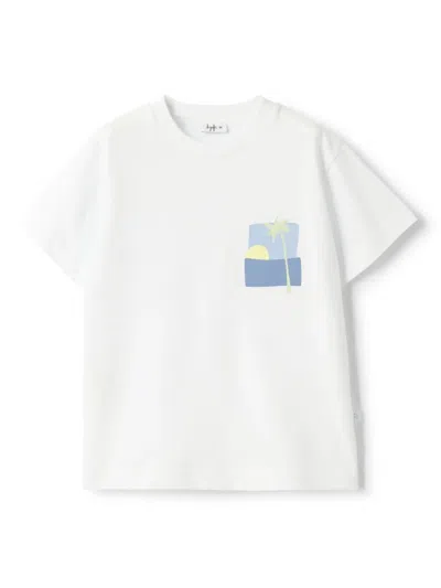 Il Gufo Kids' Cotton T-shirt In White