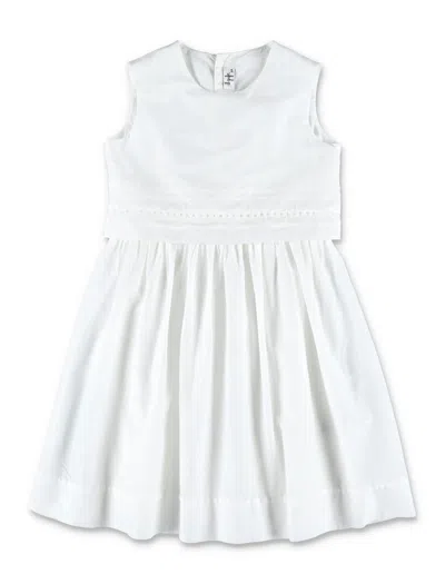 Il Gufo Kids' Dress In White