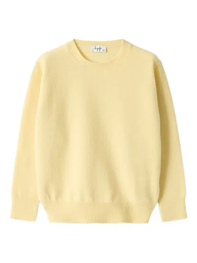 Il Gufo Kids' Crew-neck Long-sleeve Sweatshirt In Neutral