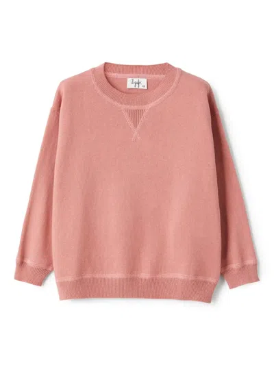 Il Gufo Crew Neck Sweater In 粉色