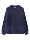 Il Gufo Crew-neck Sweater In Blue