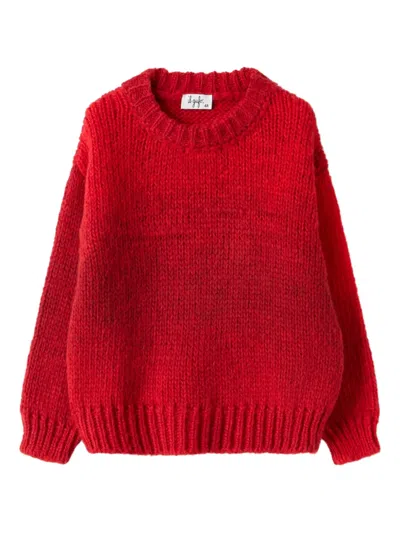 Il Gufo Pullover Mit Rundhalsausschnitt In Red