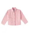 Il Gufo Denim Jacket In Pink