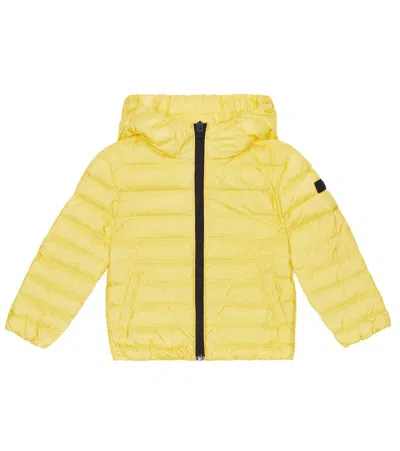 Il Gufo Kids' Down Jacket In Chick Yellow