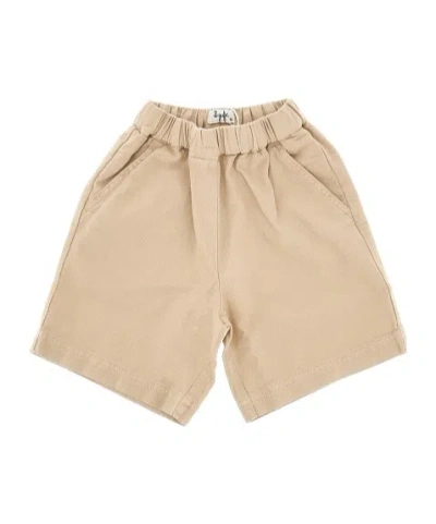 Il Gufo Drawstring-fastening Shorts In Nude