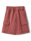 Il Gufo Drawstring-fastening Shorts In Pink