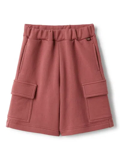 Il Gufo Kids' Drawstring-fastening Shorts In Pink