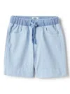 Il Gufo Drawstring Shorts In Blue