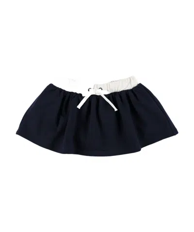 Il Gufo Drawstring Skirt In Black