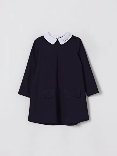 IL GUFO DRESS IL GUFO KIDS COLOR BLUE,H45106009