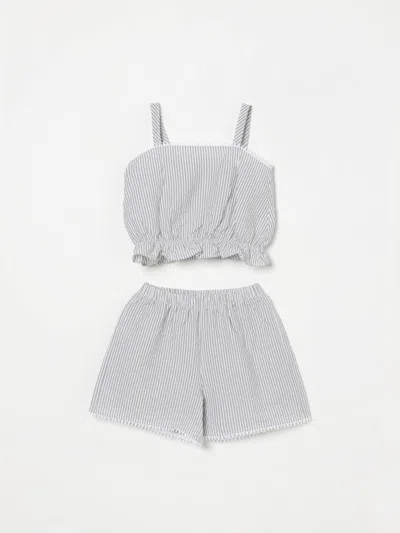 Il Gufo Co-ords  Kids Color Grey In Grau
