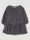 Il Gufo Dress  Kids Color Steel In Blue