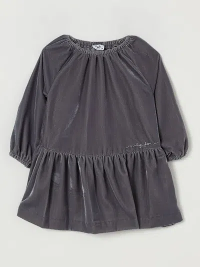 Il Gufo Dress  Kids Color Steel In Blue