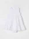 Il Gufo Romper  Kids Color White In White