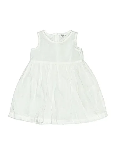 Pre-owned Il Gufo Kids' Dress In White