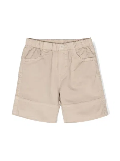 IL GUFO ELASTICATED-WAIST COTTON SHORTS