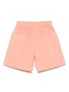 Il Gufo Elasticated-waist Shorts In Orange