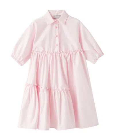 Il Gufo Emblem Skirt In Pink