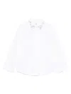 Il Gufo Embroidered-collar Shirt In White