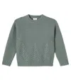 Il Gufo Embroidered Sweater In Green