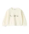 Il Gufo Embroidered Sweatshirt In White
