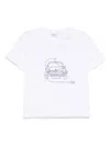 Il Gufo Embroidered-motif Cotton T-shirt In White